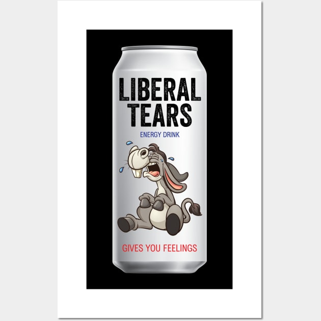 Liberal Tears Energy Drink Wall Art by myoungncsu